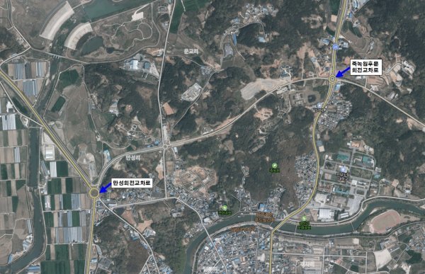 담양군이 도 및 지방도 노선 중 2개소에 대한 개선사업을 추진한다. 사진제공ㅣ담양군