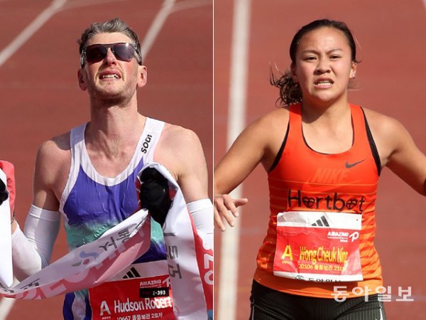 로버트 허드슨(왼쪽), 웡 척닝. 양회성 동아일보 기자 yohan@donga.com