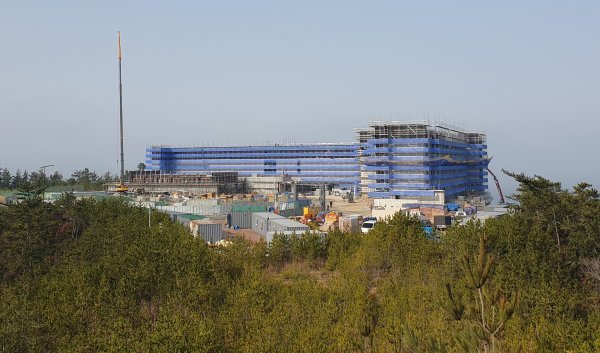 해남 오시아노 관광단지 개발 현장. 사진제공ㅣ전남도