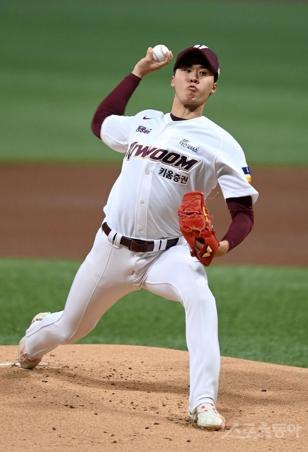 키움 장재영. 스포츠동아DB