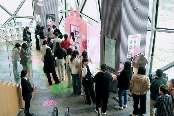 오픈런을 불러온 ‘쿵야 레스토랑즈’ 팝업스토어. 사진제공|넷마블