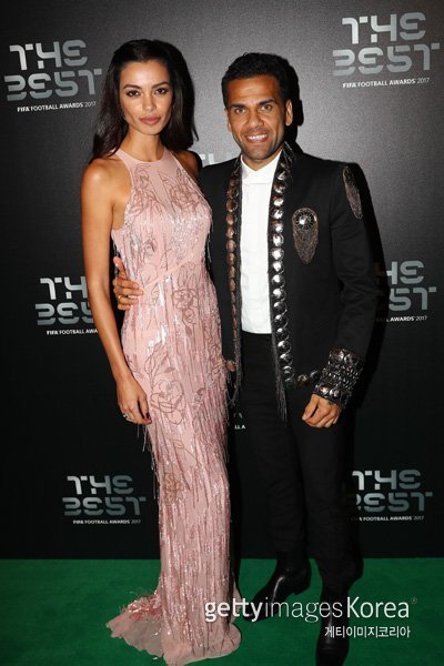다니 알베스 부부. 사진=게티이미지코리아.