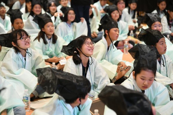 지난해 개최한 어린이 선비 과거시험.              사진제공ㅣ영주시