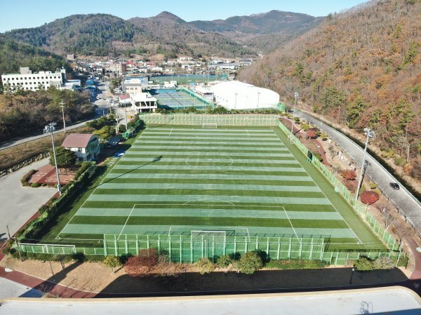 완도축구장. 사진제공ㅣ완도군