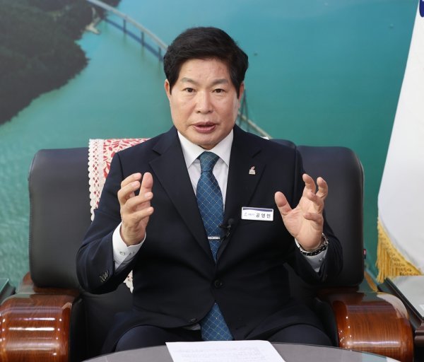 공영민 고흥군수는 “우주·드론산업을 육성해 고흥의 미래를 열겠다”고 말했다. 사진제공｜고흥군