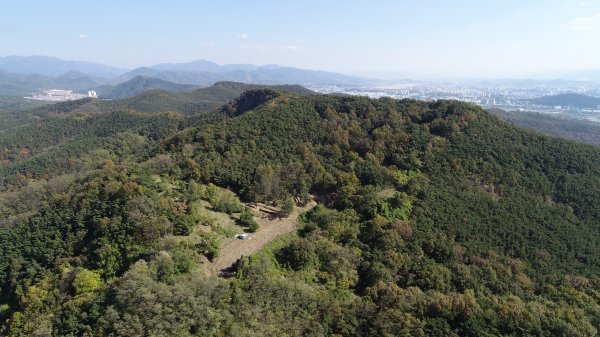 대구 팔거산성 전경. 사진제공ㅣ대구북구청