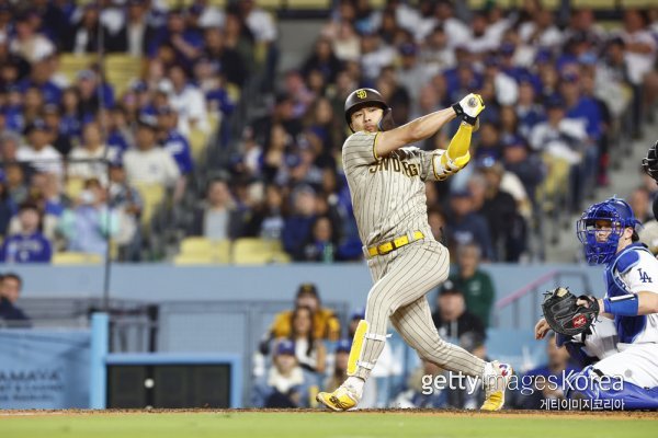 김하성, La다저스 우리아스 상대 시즌 4호 대포 쾅! : Mlbpark