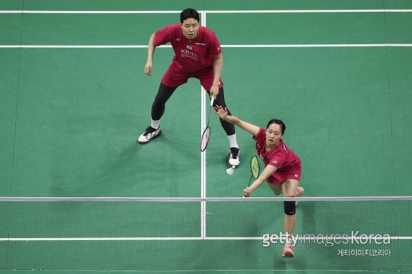 서승재(위), 채유정. 사진=게티이미지코리아