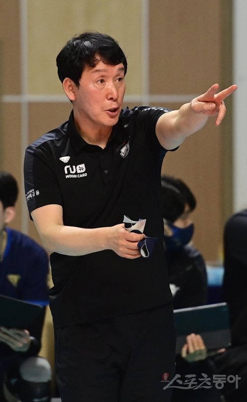 우리카드 신영철 감독. 스포츠동아DB