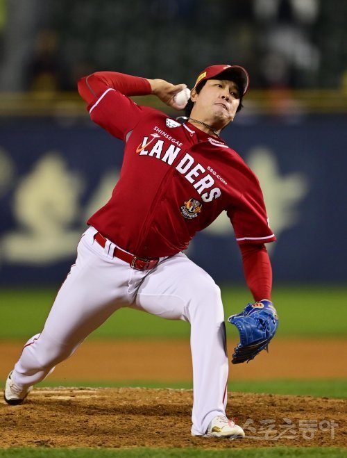 SSG 서진용. 스포츠동아DB