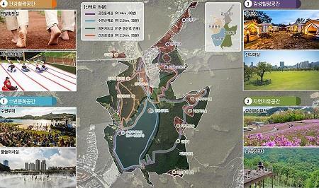 성남 율동공원 생태문화공원 조성 종합계획(안). 사진제공|성남시