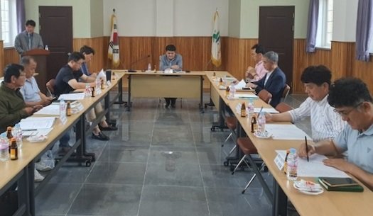 담양군이 최근 에코 하이테크 농공단지 관리사무소에서 일반산업단지·농공단지 입주기업 경영자협의회와 간담회를 개최했다. 사진제공ㅣ담양군