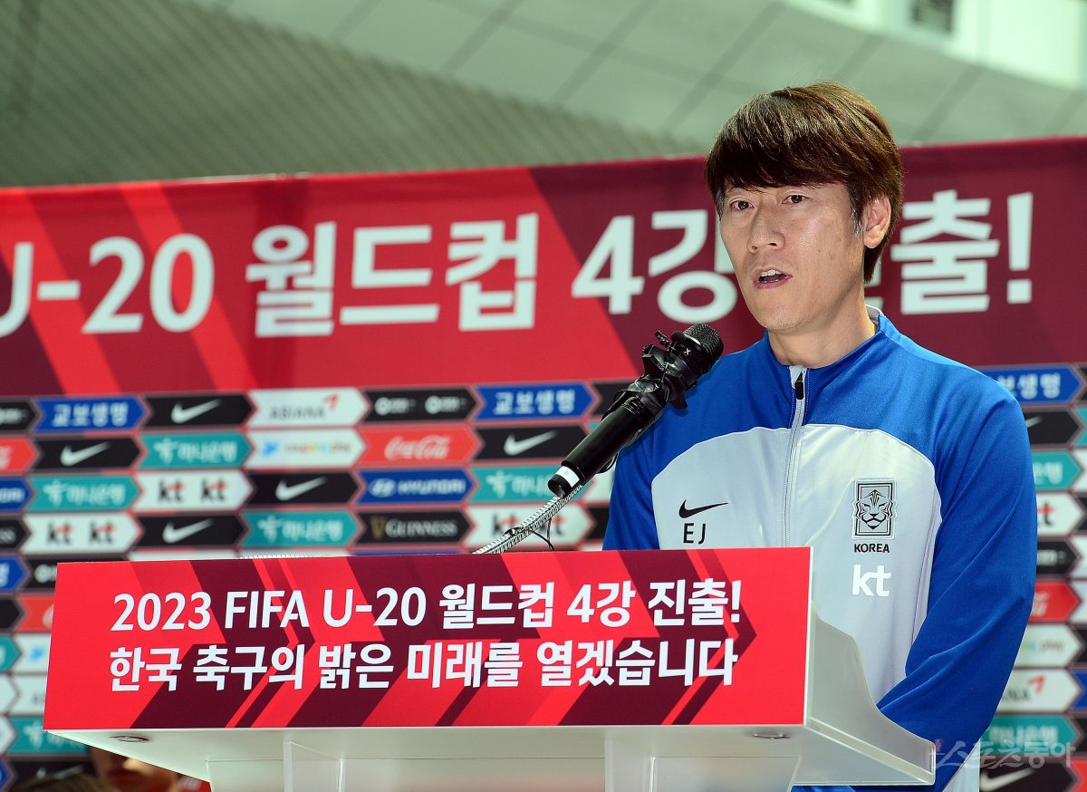 김은중 U-20 축구대표팀 감독. 스포츠동아DB