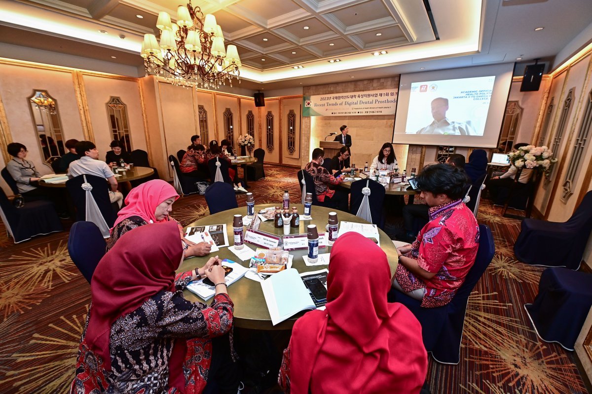 지난 26일 대구보건대학교-인도네시아 자카르타 보건산업기술대학Ⅱ 워크숍 현장 모습. 사진제공ㅣ대구보건대