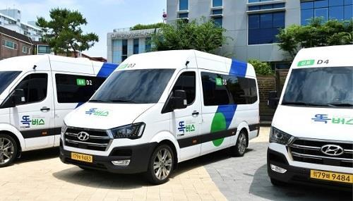 김포 ‘똑버스’ 내달 4일부터 정식 운행. 사진제공｜김포시