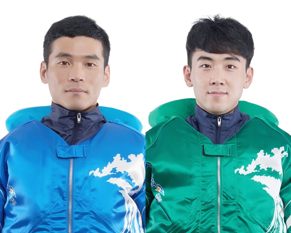 김완석(왼쪽)·조성인. 사진제공 | 국민체육진흥공단