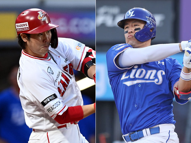 SSG 최정(왼쪽), 삼성 강민호. 사진 | 스포츠동아DB, 삼성 라이온즈