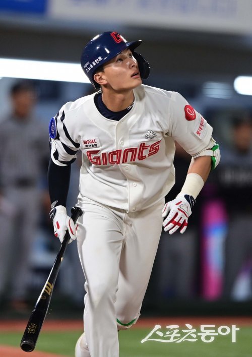 롯데 윤동희. 스포츠동아DB