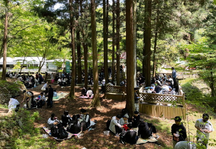 장성 축령산 숲배움터. 사진제공ㅣ장성군