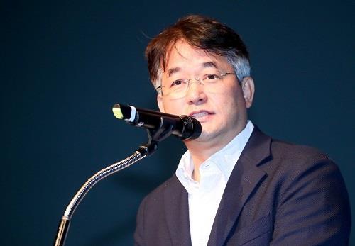 이동환 고양시장이 7월 직원 월례조회에서 인사말을 하고 있다. 사진제공｜고양시