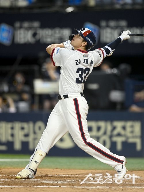 두산 김재환. 스포츠동아DB