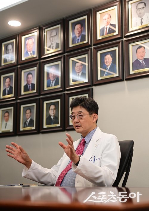 고려대학교 안암병원 한승범 병원장. 사진 | 주현희 기자 teth1147@donga.com