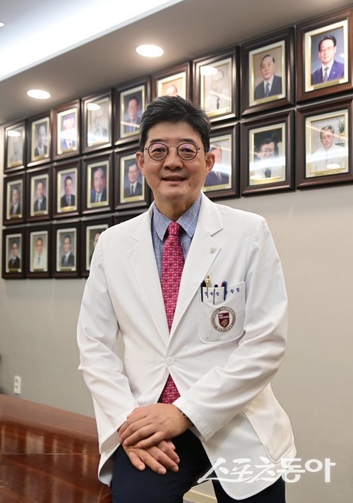 고려대학교 안암병원 한승범 병원장. 사진 | 주현희 기자 teth1147@donga.com