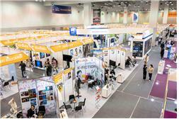 2022 아시아콘텐츠&필름마켓 전시장. 사진제공|부산국제영화제 사무국