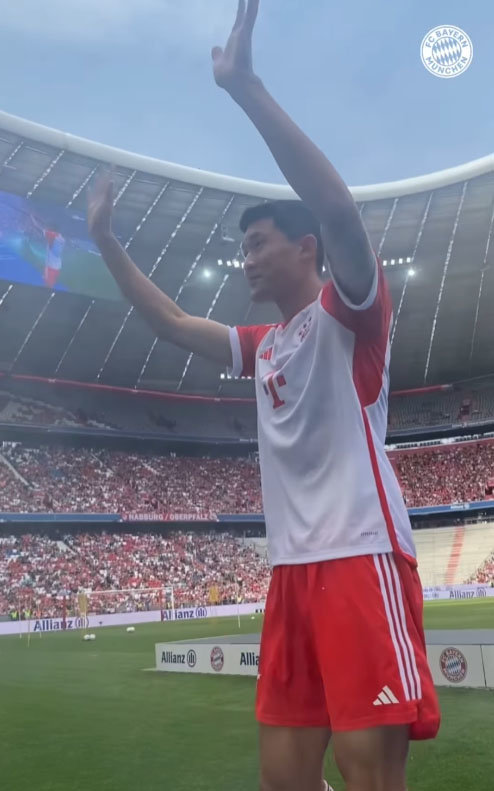 바이에른 뮌헨 소셜미디어 캡처.