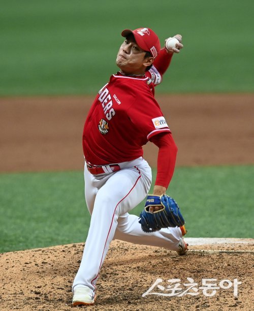 SSG 서진용. 스포츠동아DB