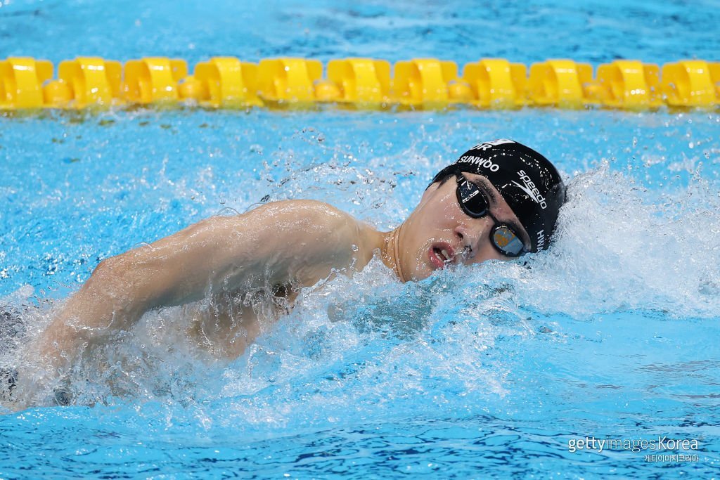 황선우. 사진=게티이미지코리아.