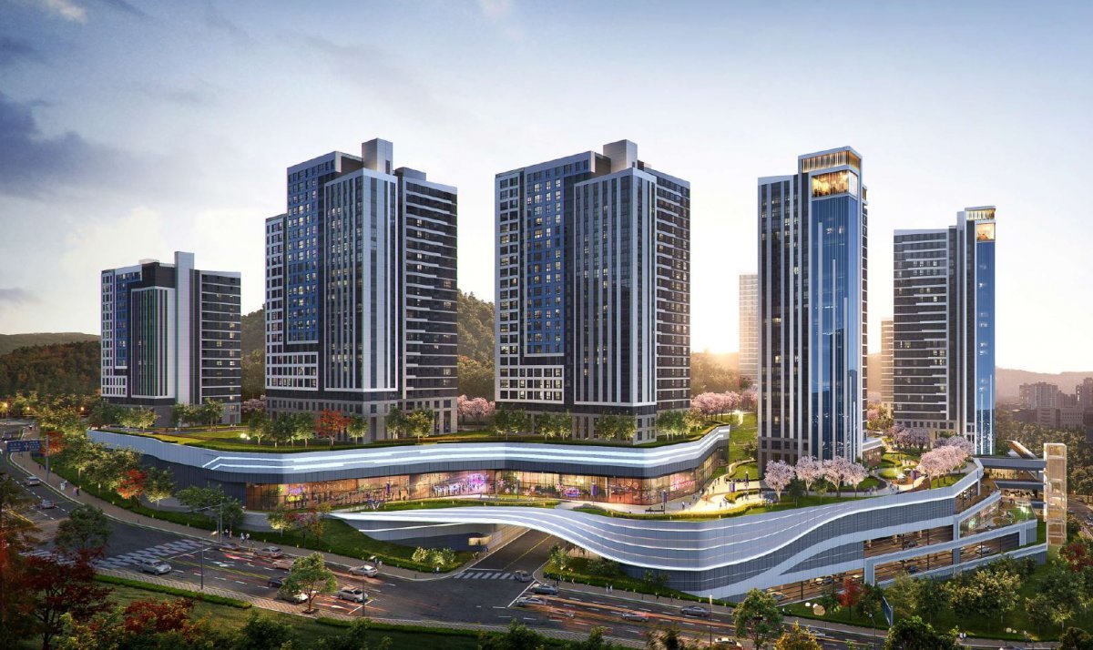 부산 부민2구역 재개발사업 투시도. 사진제공｜포스코이앤씨