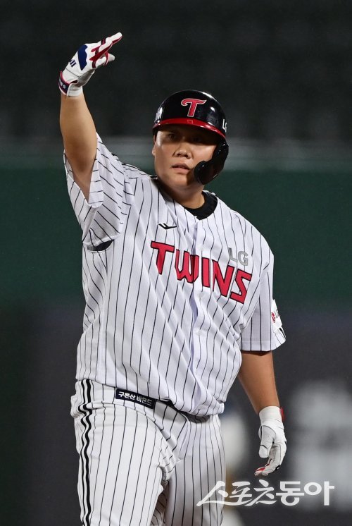 LG 김범석. 스포츠동아DB