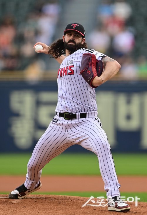 LG 켈리. 스포츠동아DB