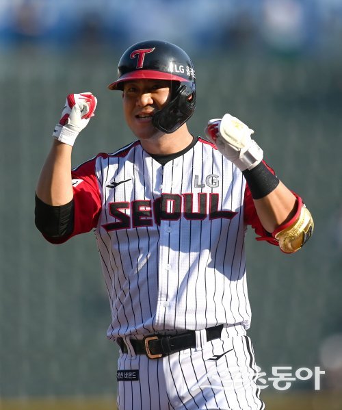 LG 김민성. 스포츠동아DB