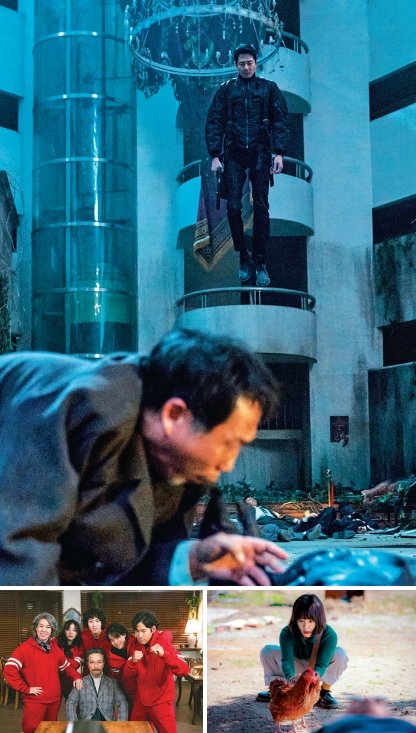 디즈니+ ‘무빙’, JTBC ‘힙하게’, tvN ‘경이로운 소문2’(위부터 시계방향으로) 등이 초능력자를 주인공으로 내세워 국내뿐 아니라 해외에서도 뜨거운 인기를 얻고 있다. 사진제공|디즈니+·JTBC·tvN