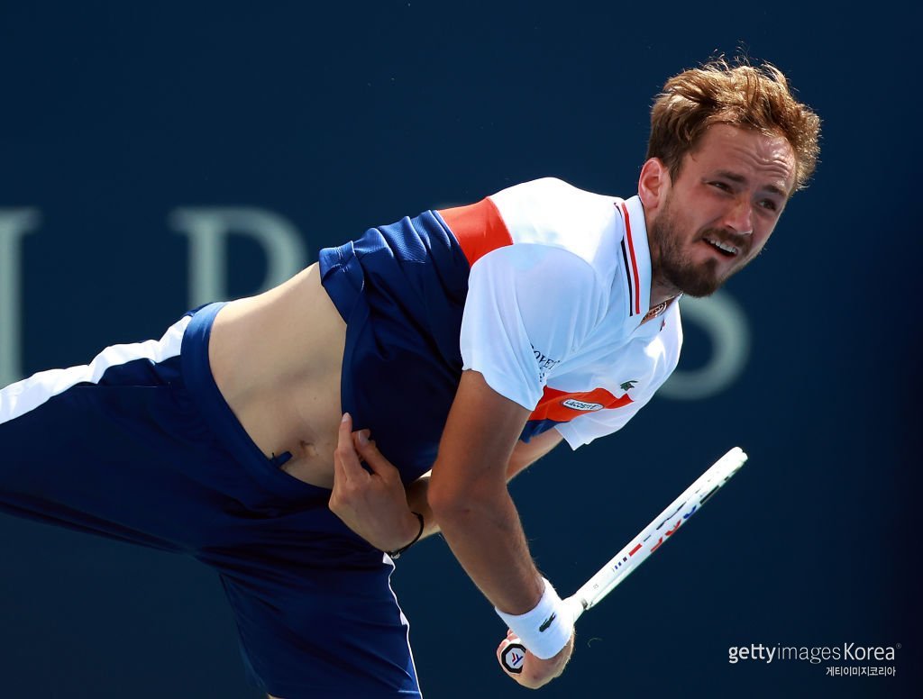 다닐 메드베데프. 사진=게티이미지코리아.