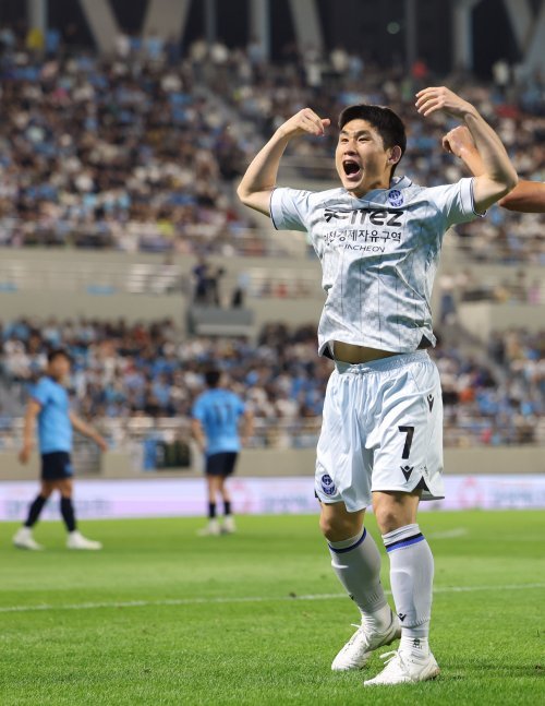 인천 김도혁. 사진제공 | 한국프로축구연맹