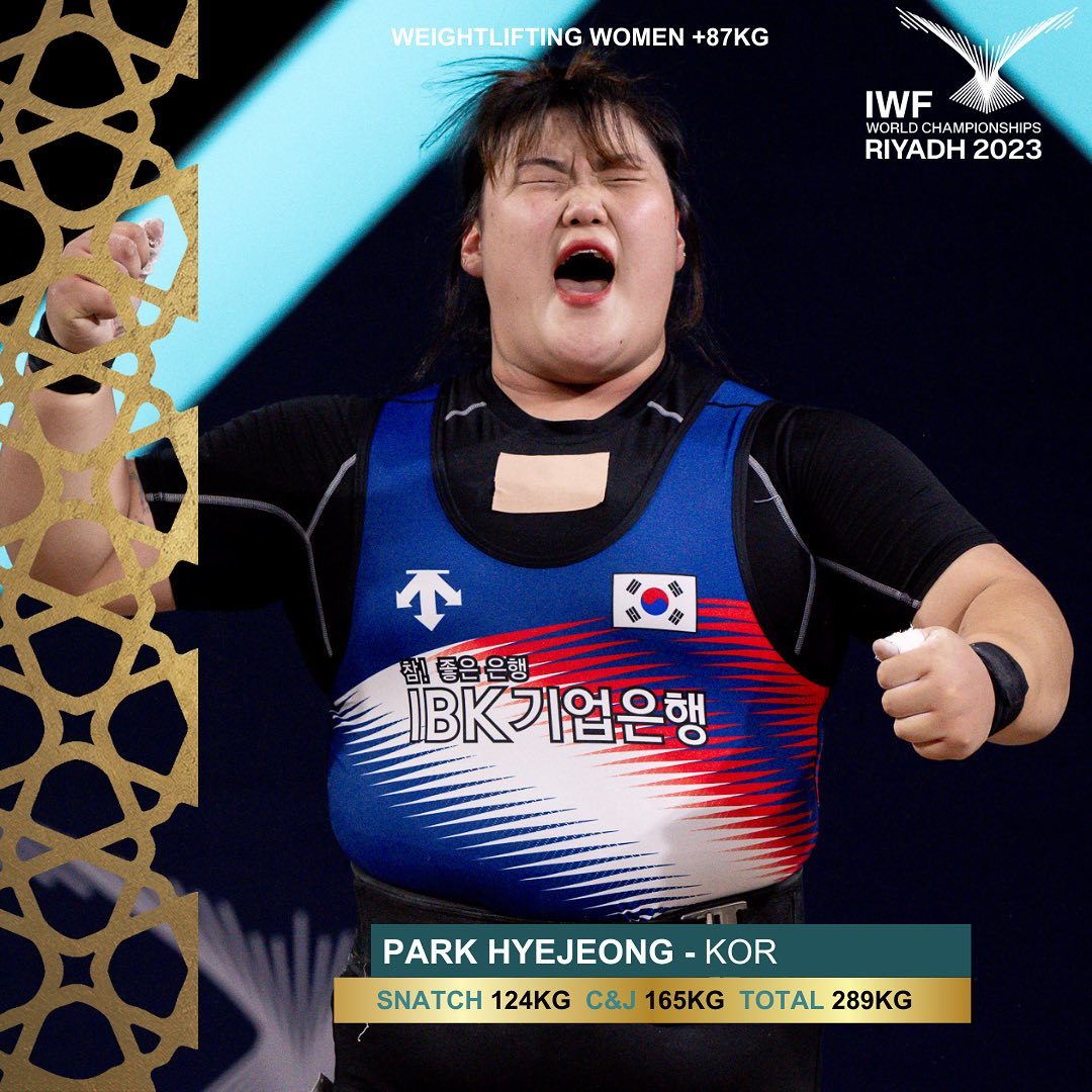 사진제공｜국제역도연맹 SNS 캡처