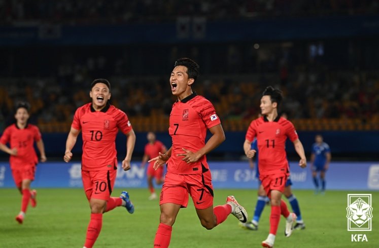 한국 23세 이하(U-23) 축구대표팀. 사진=대한축구협회