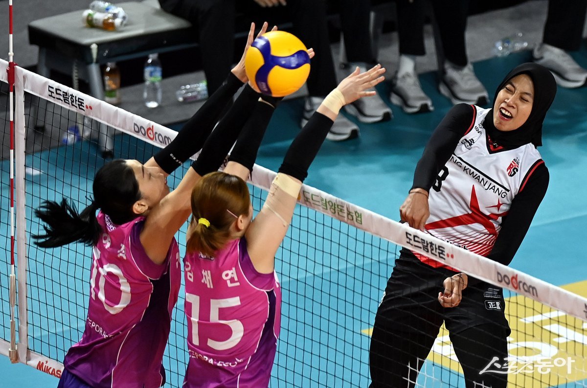 정관장 메가(오른쪽). 스포츠동아DB