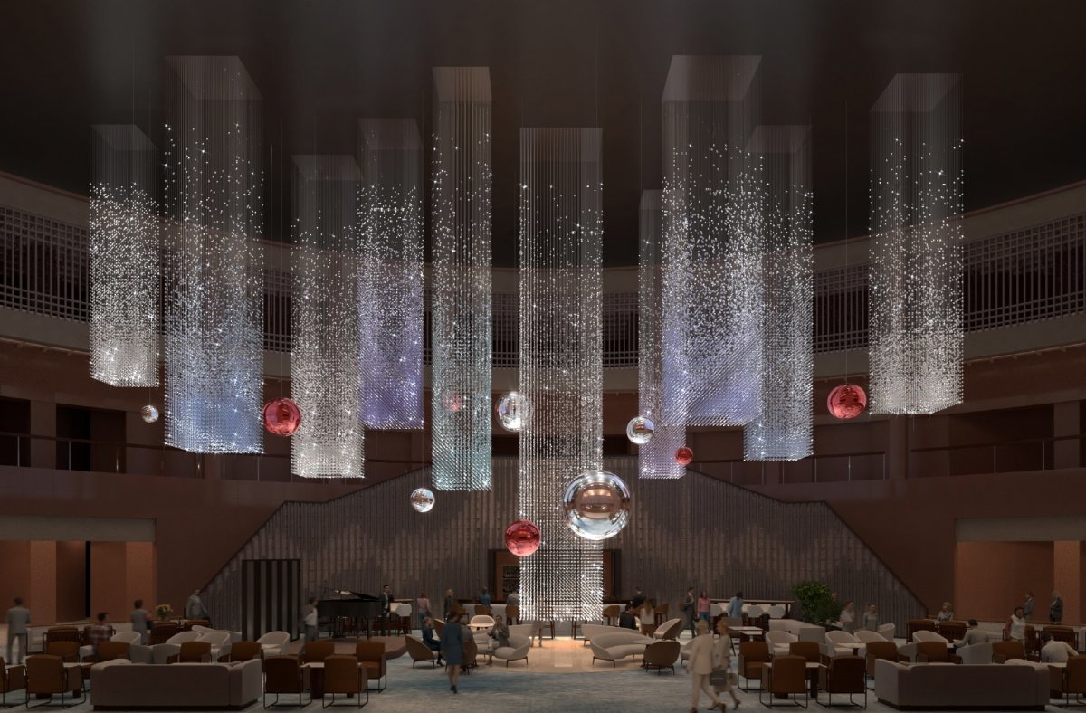 인터컨티넨탈 파르나스 로비 라운지& 바 ‘빛의 기둥’