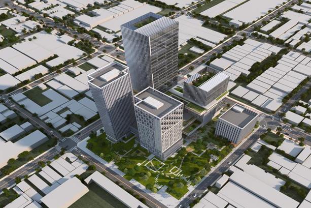 서부산행정복합타운 조감도. 사진제공ㅣ부산시