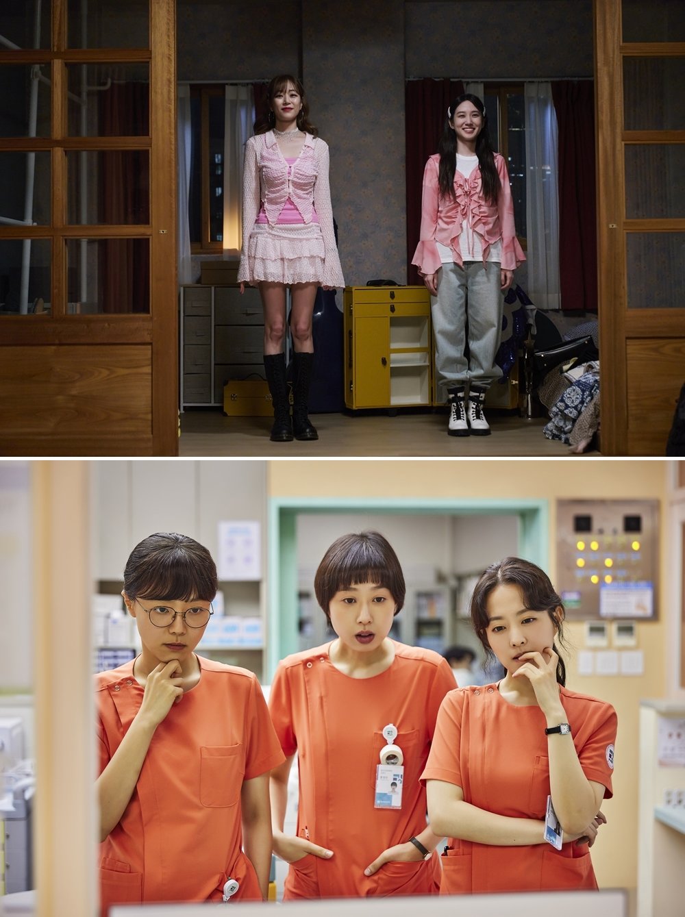 tvN ‘무인도의 디바’, 넷플릭스 ‘정신병동에도 아침이 와요’(위부터) 등 힐링 소재 드라마들이 안방극장에서 힘을 발휘하고 있다. 사진제공|tvN·넷플릭스