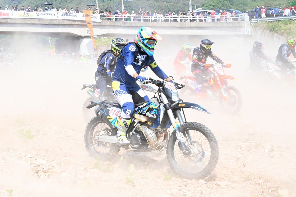 지난해 열린 청송모터사이클 크로스컨트리 챔피언십 대회. 사진제공ㅣ청송군