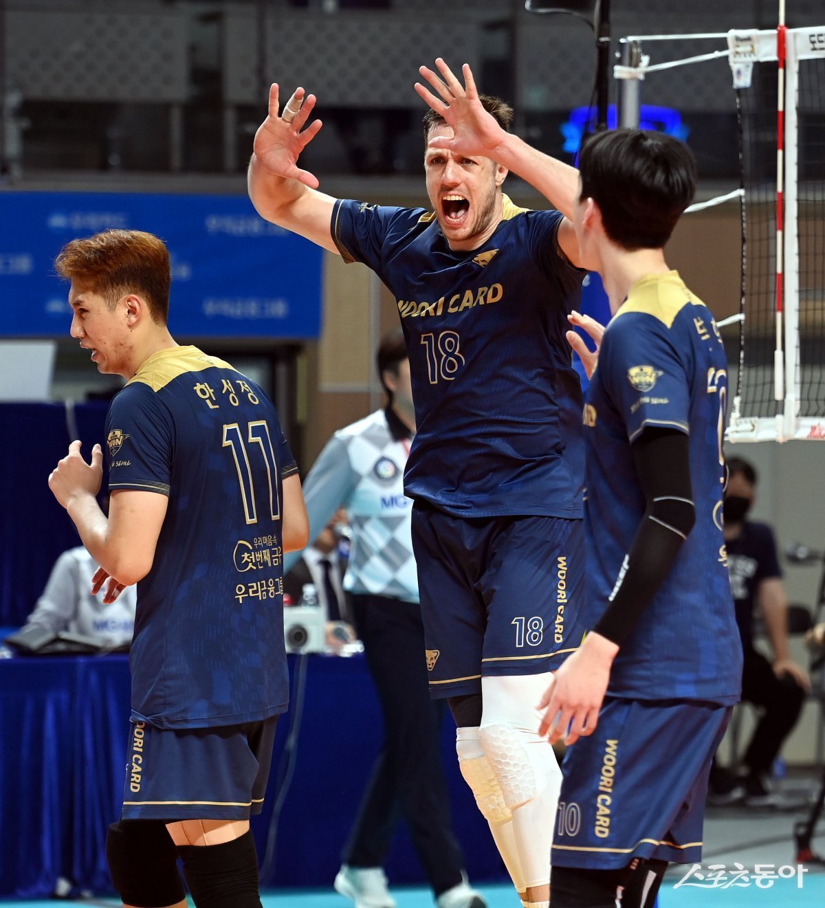 마테이(사진 중앙). 스포츠동아DB