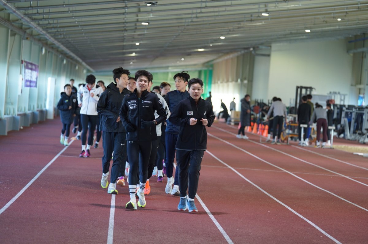 우슬체육공원 실내트레이닝장. 사진제공ㅣ해남군