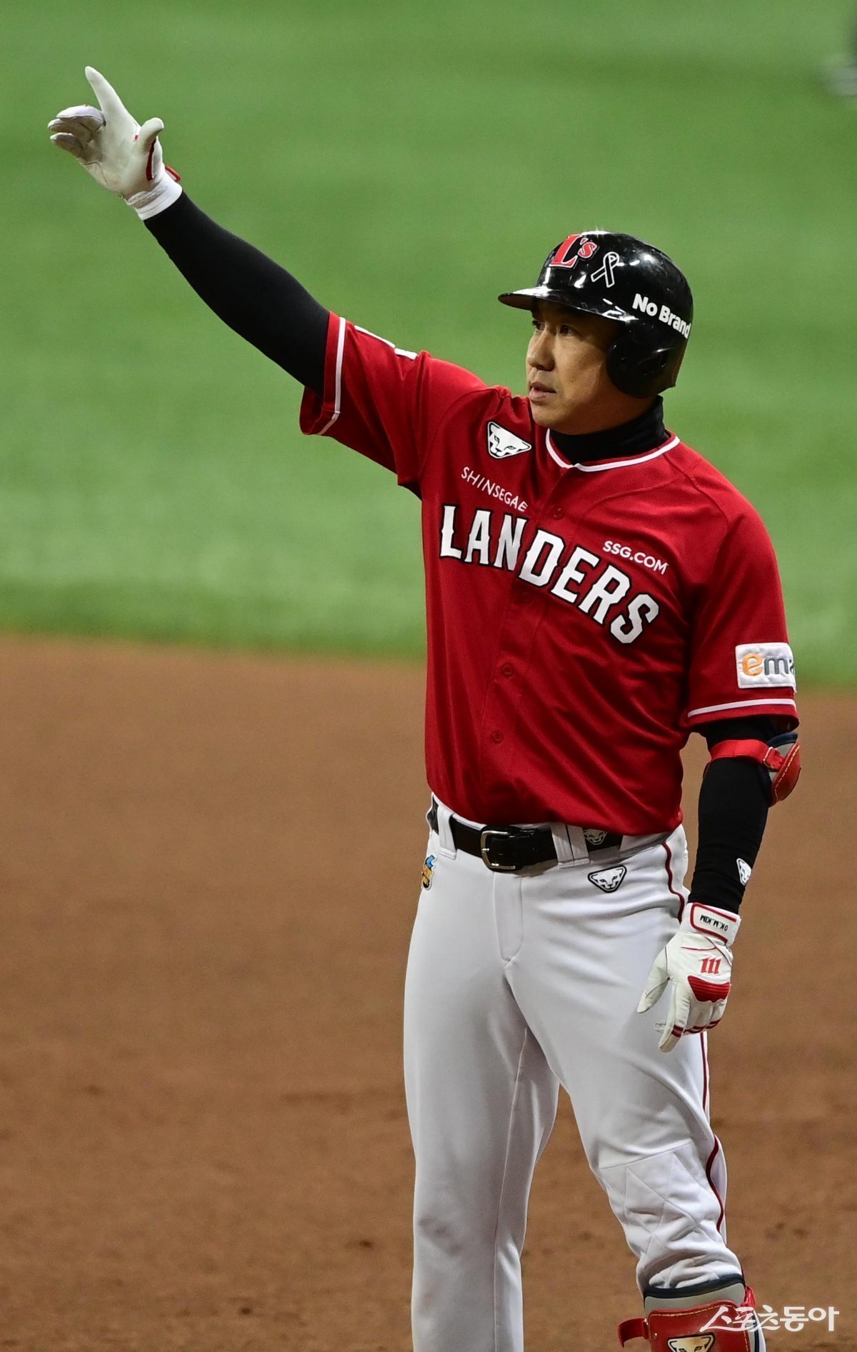 김강민의 SSG 랜더스 시절 모습. 스포츠동아DB