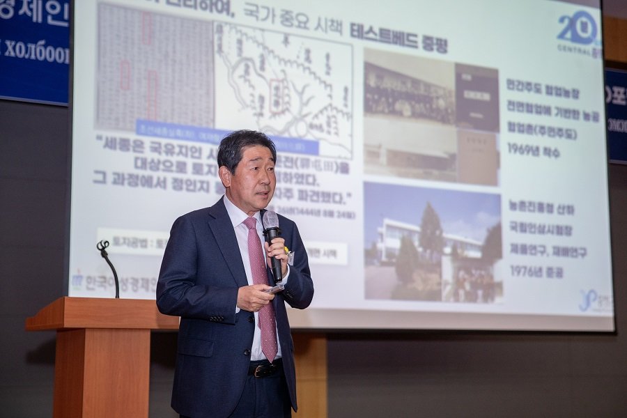 이재영 증평군수가 지역 내 기업 하기 좋은 환경 조성에 적극 나서고 있다. 사진제공ㅣ증평군