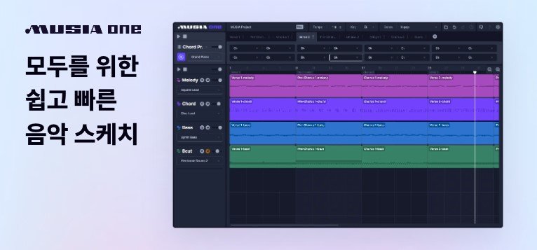 AI 작곡 소프트웨어 MUSIA ONE
